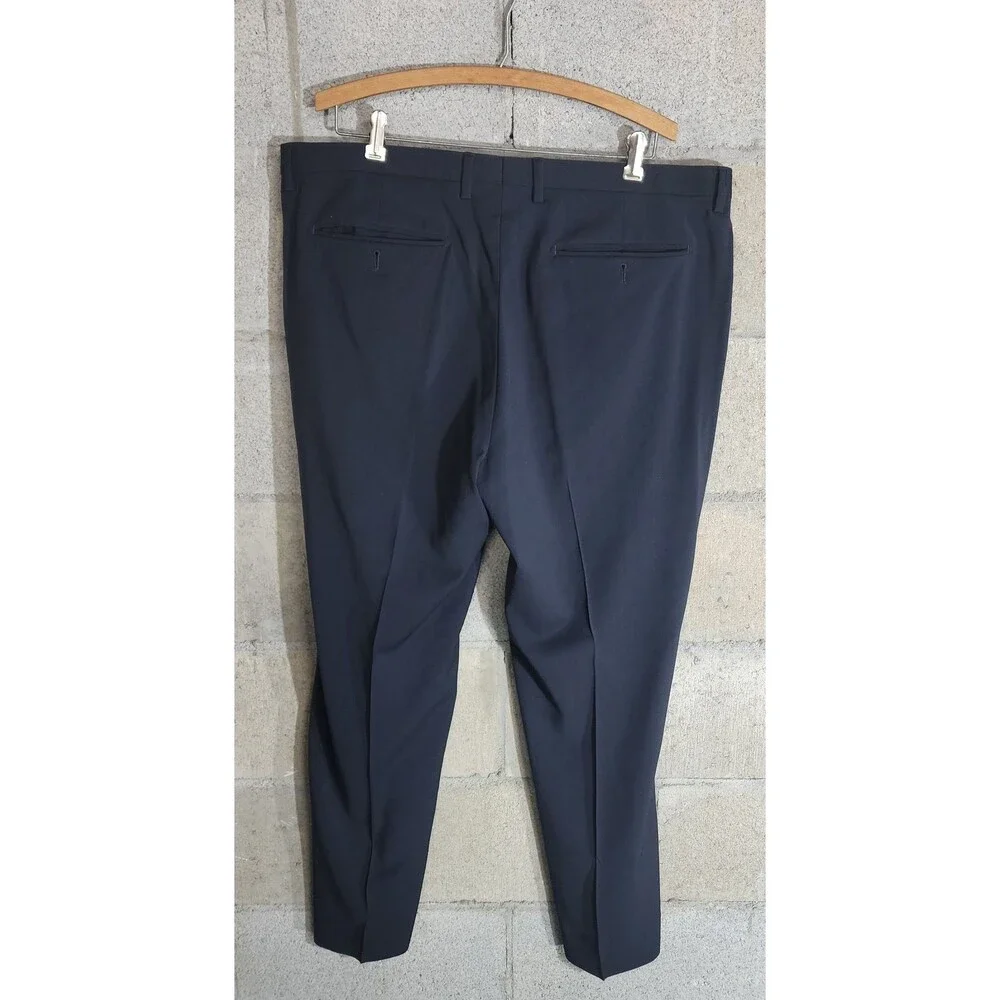Banana Republic Modern Slim Fit Flat Front Men's Dress Pants Blue Size 38X32